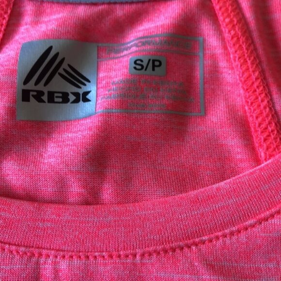 👛 2/$15 RBX Short Sleeve Pink Athletic Tee Shirt, Small - Picture 9 of 9